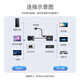 Biaz VGA to HDMI converter with audio HD video adapter Huawei Xiaomi notebook connected to TV monitor projector ZH32-Black