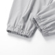 Dingfengbaoluo Pantalones casuales de seda para hombres Pantalones de primavera y otoño Agujas transpirables pantalones delgados Deportes de secado rápido Tamaño grande 2323 gris claro XL