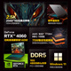Mechanical Revolution (MECHREVO) Jiaolong 16K 16-inch gaming e-sports laptop (R7-7735H 16G 512G RTX4060 165HZ 2.5K)
