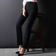 DGPZ Pantalon formel pour femmes pantalon de costume de style coréen pour affaires pantalon consécutif décontracté de pantalon de travail décontracté.