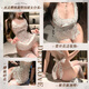 Feimu 2024 New Feminine Pajamas Thong Stockings SM Uniform Temptation Convenient to Do errands Can Wear Outerwear for Dates Headband + Strap Skirt + Bracelet*2 + T Pants