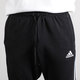 阿迪达斯 （adidas）男裤2025春季新款运动裤跑步训练舒适透气休闲长裤 DT9901/黑色/侧边撞色三条纹 S