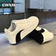 CHXH light luxury brand white shoes men's shoes summer new board shoes men's height-enhancing casual shoes men's versatile sports shoes men white - high-end men's shoes 43