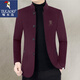 Woodpecker (Tucano) 2024 Veste en laine neuve d'automne pour hommes printemps d'âge moyen et de style automne
