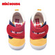 Mikihouse Kleinkindschuhe für Jungen- und Mädchenschuhe klassische Indoor-Schuhe für Babys und Kleinkinder vierjährige nicht rutschende atmungsaktive Babyschuhe Sportschuhe mehrfarbig 12 (geeignet für Fußlänge 11,5 cm)