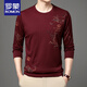 Romon (Romon) T-shirt à manches longues d'âge moyen et jeune homme à manches longues.