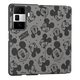 
Pure color, suitable for Honor magicvs3 mobile phone case Magic VS3 folding screen magnetic suction flap full-pack anti-fall Disney cartoon plain leather imprinted fashionable flip leather case [Pearl white]