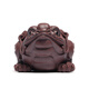 Centennial Liyong Yixing handmade purple clay tea pet ornaments original mineral purple clay golden toad tea playing toad kung fu tea set accessories Qianduoduo purple clay