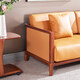 
Guangming Furniture Solid Wood Sofa Sofa Living Room Simple Combination Sofa Guifei Sofa 3892 Corner Sofa (Pedal on the Right)