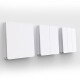 Yeelight Atom Switch Yilai Wall Switch unterstützt Slisaon Selbstversicherung und Nicht-Offline-Technologie-Einzel-Eins