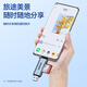 山泽USB/Type-C读卡器3.0高速 SD/TF多功能多合一苹果16/15手机电脑OTG相机行车记录仪存储内存卡CRS12