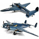 ACADEMY爱德美 1/48飞机战斗轰炸机拼装军模仿真模型摆件礼物 PV-1 反潜巡逻机 12347