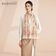 Edelstein Schmetterling Seidenschal für Frauen, Mulberry Silk doppelseitig Schalschals Lehrer Tag Mid-Autumn Festival Geschenk für Mädchen Geburtstag Geschenkbox/Yayun 1