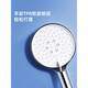 Huida salle de bain suralimentée à eau douche de pluie pulvérisation tête de tête de maison de douche noire tête simple tête 5012 5012-S01BK