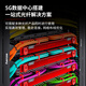 安普康（AMPCOM）电信级单模双芯2.0mm工程光纤跳线SC-SC低烟无卤入户线9/125μm收发器尾纤 5米 ASM2SC2205