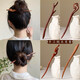 Shijun (SHIJUN) mahogany hairpin finished new Chinese style ancient style handmade hairpin for women simple modern wooden hairpin hairpin wooden hairpin set of four
