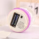 TaTanice crystal ball music box desktop ornament snow music box children's glowing toys to send girls to students' day gifts
