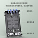 荣威胜 4口光纤终端盒 FC单模9/125满配含法兰尾纤光缆熔接盒 通用光纤续接盘配线架RWS-ZDH-4FC