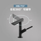 MOEN (MOEN) Grifo de la cuenca de lavabo de baño caliente y fría gabinete de baño de baño boucet de agua giratoria 15122 cromado chapado