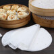 Fangcaodi disposable steamer paper 80 sheets round non-stick oil paper drawer cloth steamer cloth steamed bun steamed bun paper pad 23cm