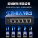 Greenlink 5-port Gigabit switch, aluminum shell heat dissipation, five-port network cable splitter, one-to-two/four-port monitoring network switch, suitable for business dormitories HUB 5-port Gigabit - upgraded aluminum shell, stronger heat dissipation - plug and play JD Logistics