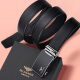
FALAMAONE belt men's head layer genuine leather soft cowhide high-end men's automatic buckle belt 520 to give boyfriend Valentine's Day gift 829 gun color [counter gift box] 120cm other sizes message note