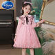 Disney (Disney) Vestido para niñas Princesa Vestido de princesa de verano Caballa de niña Little Falda Summer Wear 2024 New Children's Clothing Girls 2601 Pink 160cm (160 cm)