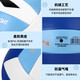 李宁（LI-NING）排球5号中学生体考 软式硬排训练比赛体育机缝用球 5号 PVC机缝733-1蓝色 5号