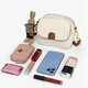 Viney Cow Wide Bag Bag Mini Bolsas redondas de moda
