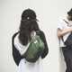Potravel.Design One-Shoulder Crossbody Bag Chest-Tasche Männer und Frauen Studenten Sport- und Freizeitbeutel Fitness Bag Pass-Zertifikat Aufbewahrungsbeutel Reisen Vorräte Mo Green