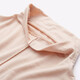 Golden Santa Base Shirt Spring and Automne Silk top Mulberry Silk Simple and Polylele Skin-Friendly et confortable Half-High-Neck Bottom Shirt Abricot 1278 2xl