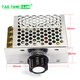 4000W thyristor high power AC motor electronic voltage regulator module dimming speed and temperature 220V No Specifications No Specifications