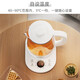 KAMJOVE multifunctional health pot large capacity household smart reservation 1.5L kettle boiling teapot boiling water and heat preservation integrated fully automatic constant temperature kettle flower teapot HT-350 small white pot 1.5L
