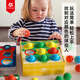 Pinwheel蘑菇钉拼图益智玩具大颗粒动手能力训练儿童桌游礼物  圣诞波波球