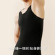 Three-gun vest for men [pure cotton high-elastic rib] with fitness and sports bottoming men's sleeveless t-shirt [2-pack]