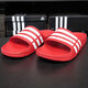 Adidas Slippers мужская обувь женская обувь летние пляжные туфли легкие повседневные туфли на открытая дышащая спортивная обувь сандалии G15886 42