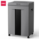 Deli niveau 5 Confidentiel Paper Shredder High Confidential Multi-Function Office Shredder 16 feuilles 60 minutes 30L Tube en papier 9906 Gray