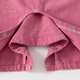 Banxidi baby girl pants autumn 2025 new style baby straight pants casual spring and autumn girls overalls for outer wear rose red 80