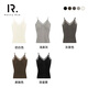 Henny Rue Suspender Damen-Spitzengürtel-Brustkissen Frauenweste doppelseitige pelzige Herbst und Winter warm warm schlanker Pass.