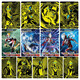 Kayou Ultraman Card Anime Peripheral Glory Version Ten Star Gold Hot Signature Full Star Card Collection Luxury CP Boy Toys CP Pack 16 Cards (with HR and CP