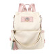 Qingbily (Qbily) backpack for women backpack fashion bag for women travel leisure commuting light travel large capacity crossbody bag black丨Stylish light backpack