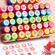 [Low Price on the Whole Network] Yuhe Children’s Reward Seal Teacher’s Comment Encouragement Stamp Cartoon Cute Praise Thumbs Up Kindergarten Teacher’s Homework Correction Stamp 20 pcs plus 2 inks 6150