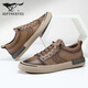 Siete lobos zapatos para hombres nuevos zapatos casuales de cuero genuino zapatos de hombres bajos para hombres zapatos de cuero zapatos de cuero zapatos de cuero negro 42 zapatos de cuero talla