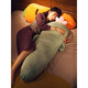 
Youyu cartoon sleeping with her long sleeping pillow long strips cartoon plush toys and dolls, etc. Cactus 70cm (with inner liner can be removed and washed)