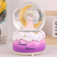 TaTanice crystal ball music box desktop ornament snow music box children's glowing toys to send girls to students' day gifts