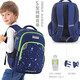 Disney schoolbag elementary schoolboys grade three to six boys junior high school students lightweight children's burden reduction backpack black 11977