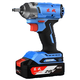 
Dongcheng electric wrench brushless rechargeable impact wrench rack woodworking tool Dongcheng electric lithium battery wind cannon [698N.m] DCPB698 [4.0AH one electric one Y