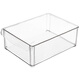 Refrigerator dumpling storage box Refrigerator storage box frozen dumpling box for eggs Drawer-type food-grade vegetable chaos sorting box with lid Square style 30*20*10cm