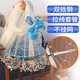 St. Ruian big Frisbee hand fishing net throwing net plastic thread fishing net fishing line American fishing net thickened fishing line 2-finger 1000 galvanized pendant thickened plastic thread
