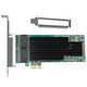 Capricornio MOGE tarjeta de red incorporada de escritorio PCIE Gigabit tarjeta de puerto de red servidor tarjeta de puerto de red Intel intel82576 chip cuatro puertos eléctricos tarjeta de red MC2259